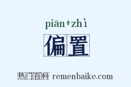 偏置是什么意思的图片